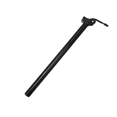 QINGCHEN Sun MS Cike Reversible SeaPost Silver Black Ebike Over-girn Seatta-Seat 25.4/27.2 * 200/210/300/350 mm Bicicleta eléctrica Sun MS (Color : 25