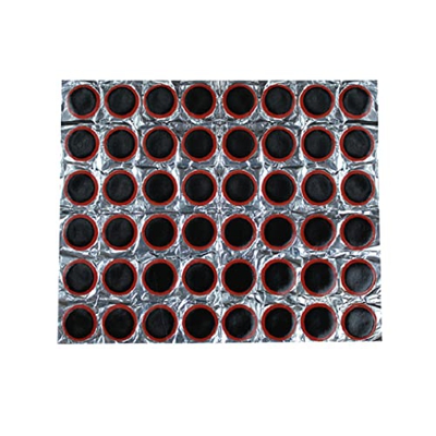 Sanfiyya Repare Pieza del neumático para el Tubo Interno de Bicicleta, 48 Piezas de 25 mm de Parches Redondos de Goma de Goma