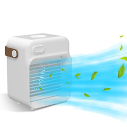 Ventilador de aire acondicionado portátil - Ventilador de refrigeración para dormitorio con 3 velocidades de viento,Ventilador de refrigeración de air características