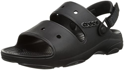 Crocs Classic All-Terrain Sandal, Sandalia Unisex Adulto, Black, 43/44 EU