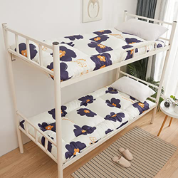 Japonés Plegable Colchón Futón, Colchón Topper Algodón Antideslizante Tatami Portátil Múltiples Tamaños Colchón para Estudiante Dormitorio Invitados,F características