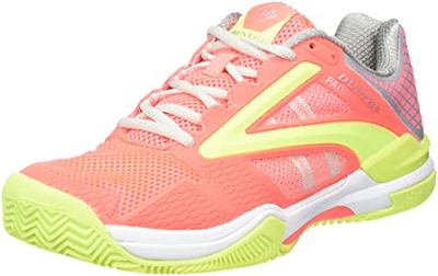 Dunlop D PFW Extreme Padel Womens Size UK5.5 /EU38.5, Tennis Shoe Mujer, Coral-Fluor, 38.5 EU