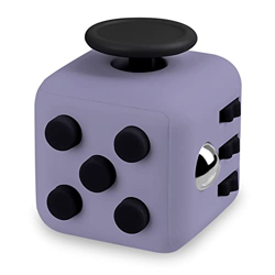 Cubo Antiestres para Niños Adultos, Fidget Cube con 6 módulos Relajantes, Fidget Toy para Estudio y Trabajo, Regalo para Niños y Adultos (Gris Negro) en oferta