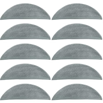 Eyeref Partes de vacío Accesorios Barrido Repuestos Fregona Paño de limpieza Rag Fit Para Xioami Lydsto R1 Robot Aspirador (Color: 10 Gris)