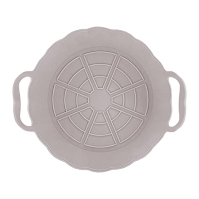 Lencyotool Forros Reutilizables para freidora de Aire,Bandeja Antiadherente para Hornear de Silicona para freidora de Aire | Revestimientos de freidor