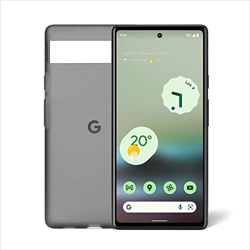 Google Pixel 6a: Smartphone 5G Android Libre con cámara de 12 megapíxeles y batería de 24 Horas de duración, de Color Tiza + Funda Protectora Color Ca características