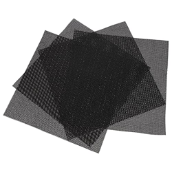 Luxshiny Revestimiento de Parrilla para Freidora de Aire de Silicona 4 Uds. Placa Antiadherente para Sartén Almohadilla de Refrigeración Humeante para características