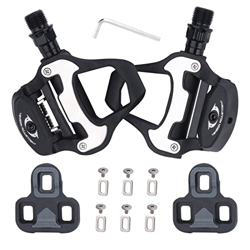 ALMAK Pedales de bicicleta autoblocantes correctivos de posición de conducción Pedales de plataforma universal ligero Pedal para la mayoría de bicicle precio