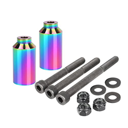 Genggeng Pro Scooter Pegs Piezas de Scooter compatibles con Stunt Scooter Kick Scooter reemplazo con Eje Scooter Accesorios (Color : Neo Chrome pegs01 características