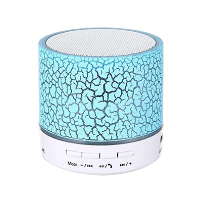 Altavoz Bluetooth, pequeños Altavoces portátiles Bluetooth inalámbricos con Sonido estéreo HD de Graves Ricos para el hogar, la Playa, la Ducha, Viaje