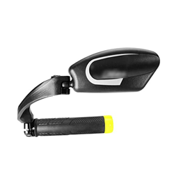 Genggeng Espejo retrovisor Compatible con Ninebot Scooter Compatible con Xiaomi M365 1S Ro Mi Pro2 E- Scooter Lente de Acero Inoxidable irrompible Cle características