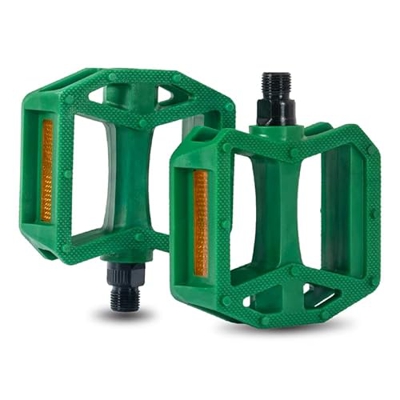 DEDONG Pedales de Bicicleta Pedales de Bicicletas de Nylon Plataforma Plana ultralige Pedales de Bicicletas para Pedales de Carga de Bicicletas de mon