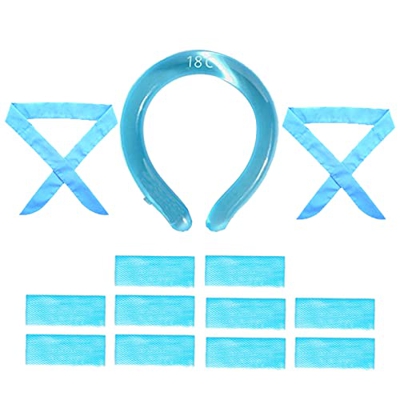 ALMAK Paquete de hielo de enfriamiento Bandana Gel Set de aire acondicionado personal portátil para verano para trabajadores al aire libre bajo el sol
