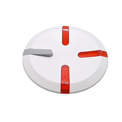 Genggeng Cubierta Decorativa for Rueda Compatible con Segway Ninebot Mini S Pro, Accesorios for Patinete de autoequilibrio (Color : White)