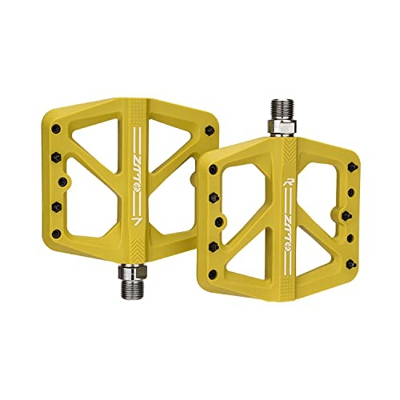 TADORA Pedales De Fibra De Nailon para Bicicleta, Rodamientos De Bolas Sellados De Alta Gama, Pedales De Bicicleta Multiplataforma con Calas (Color : 