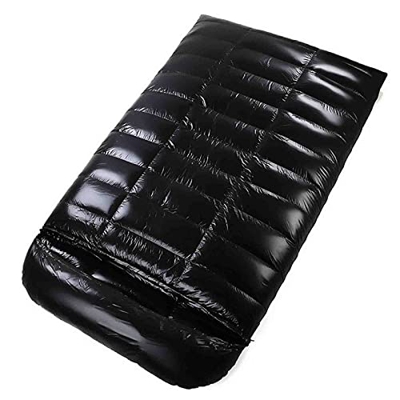 Jrechio Bolso de Dormir Doble Tamaño Queen Empresa Impermeable Bolsa de Dormir Buena Ligera for Acampar El Clima Fresco Mochilero Senderismo wangbingy