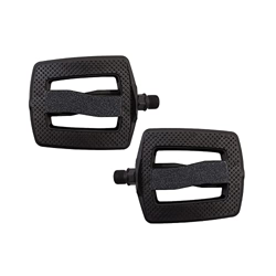 DEDONG Pedales de Bicicleta Ultralight Road Bike Pedales Ingeniería Patrón Plano plástico con Bloques Reflectantes Bicicleta Antideslizante Pedal de P en oferta