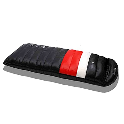 Jrechio Saco de dormir ligero impermeable cálido clima frío portátil saco de compresión para senderismo, mochilero, viajes, camping, wangbingyi (color