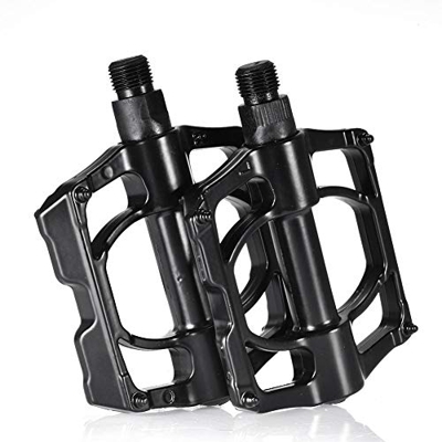 DEDONG Pedales de Bicicleta 1 Pareja Mountain Bike Pedal Aleación de Aluminio Ultra-Light Sello Rodamientos Bicicleta Plata Plata Plata Bicicleta Peda