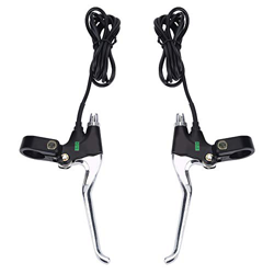 Weojeviy Palanca de Freno de Bicicleta Eléctrica, 1 Par, Duradera, 2 Cables, Piezas de Repuesto de Palanca de Freno Eléctrico para Bicicleta Eléctrica características