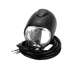 Weojeviy Bicicleta Eléctrica Voltaje Universal 2 en 1 Faro Delantero Luz LED Lámpara Cuerno en oferta