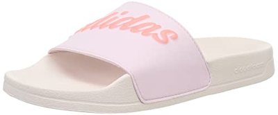 adidas Adilette Shower, Slide Sandal Mujer, Almost Pink/Acid Red/Chalk White, 38 EU