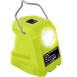 Adaptador de batería maalr compatible con Ryobi 14.4-19.2V Converter de batería segura de batería con un puerto USB dual y luz de alimentación de trab en oferta