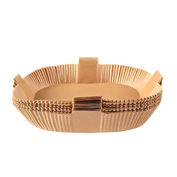 Revestimiento de Silicona para freidora de Aire de 8 Pulgadas, Bandeja de Silicona para freidora de Aire Reutilizable, Accesorios para Horno de freido en oferta