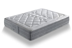 Colchón de muelles domotex® Aruba 135x190 | Altura 28 cm | Colchón con visco | 100 Noches de Prueba características
