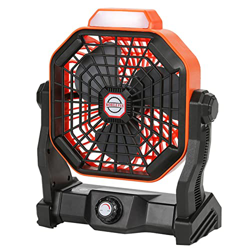 FAJIA Ventilador de Linterna de Camping Recargable portátil Ventilador de Escritorio Giratorio con luz para Tiendas de campaña en casa Senderismo Camp precio