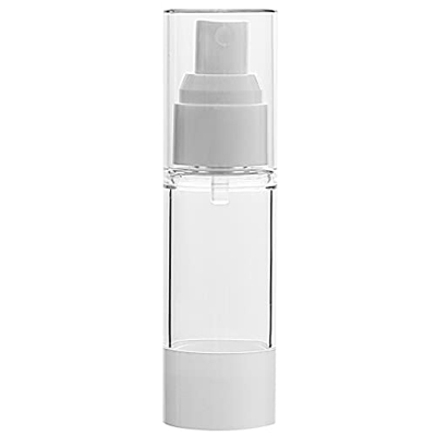 rongweiwang El Aerosol Botella de plástico Transparente Vacío Dispensador portátil Distribuidor vacío Botella de la Bomba del dispensador cosmético de