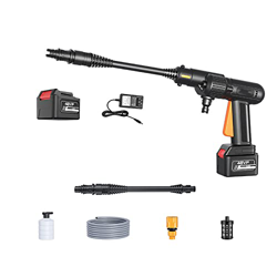 Suministros de Lavado de Autos, Lavadora a presión Assecories con baterías 48VF Power Cleaner, Lavadora a presión MAX 520 PSI para RVs, Barcos o proye características