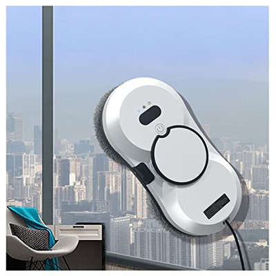 LLXNQ026 Robot Robot Limpieza Ventanas, Control Remoto, Limpieza Ventanas Robot Limpiador Ventanas Eléctrico para Ventanas Gran Altura Interiores/Exte