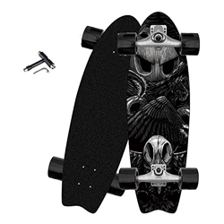 32"Surfskate Profesional Carver Skateboard CX4 Truck Carving Skateboards con T-Tool, 8 Capas Maple Skate Deck Street Surfing características