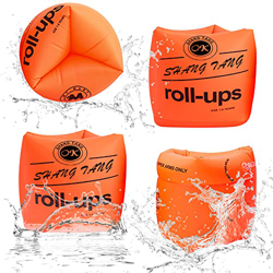 DASIAUTOEM Manguitos de natación para niños, para piscina, redondo, ayuda para principiantes, dispositivo Swimsafe, contorno de brazo de 19 – 24 cm, f precio