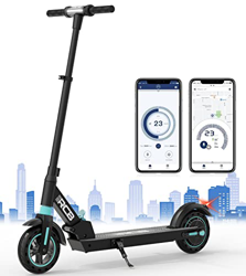 RCB Patinete eléctrico Adultos, Scooter eléctrico 350W súper portátil con App, 10-20-25Km/h, Control de Crucero,Pantalla LCD, Método de Plegado Innova en oferta