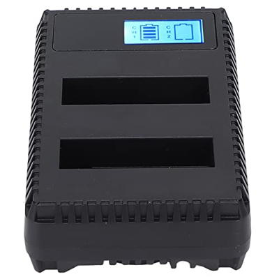 Gedourain Batería de 1600 MAh + Cargador USB, Salida de Cargador Portátil de 4,4 V, Batería de 6,4 WH, Diseño de Circuito PCB, Batería LCD, Cargador U