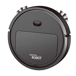 Brightassistant Smart Robot Aspirador 3 en 1 MáQuina de Limpieza del Hogar Aspiradora AutomáTica, Negro en oferta