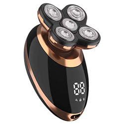 Cortapelos para Hombres, afeitadoras eléctricas para Hombres, maquinilla de Afeitar eléctrica 4D 5 en 1, Recortadora de Barba y Nariz, Kit de Afeitado características