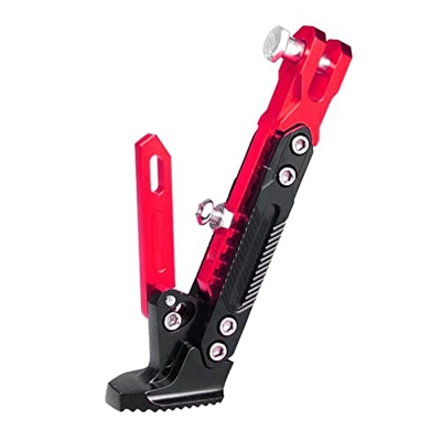 Genggeng Actualización de Soporte de pie Compatible con Dualtron Thunder Scooter Dualtron3 patineta eléctrica Kickstand estacionamiento (Color : Red)