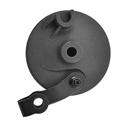 Genggeng Cubierta de freno de tambor para scooter eléctrico, accesorios de sombrero de freno de tambor de rueda delantera compatible con scooter eléct