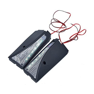 Genggeng Lámpara de señal de Giro for Patinete eléctrico de 10 Pulgadas, luz Trasera de Advertencia, Compatible con Kugoo M4 (Color : Yellow)