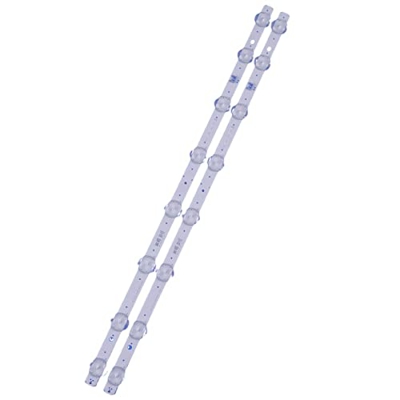 UVWP Kit de 3V 2 PCS 8LE DS 600mm LED Tira de retroiluminación 3 2LJ510U HC320DXN-ABSL1-A142 SSC_32LJ61_HD S SSC_32LJ61_HD_8LED Compatible for LG Reem