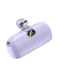 Mini Cargador Portátil 5000mAh,Kuulaa Power Bank Batería Externa Peso Ligero [Lipstick-Size] con Salida de 2.4A Carga rápida para iPhone 12/13/11 Pro/ características