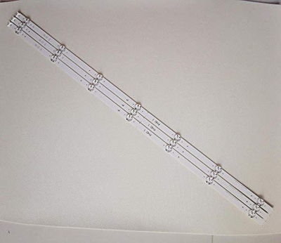 LILYY 3pcs 840 mm DIRIGIÓ Despojar a LG43 V16 ART3 2665 2550 FHD 1 6916L-2665A 2550A 43LW340C 43LH630V 43LH7500 (Emitting Color : 2 Set 6 Pieces)