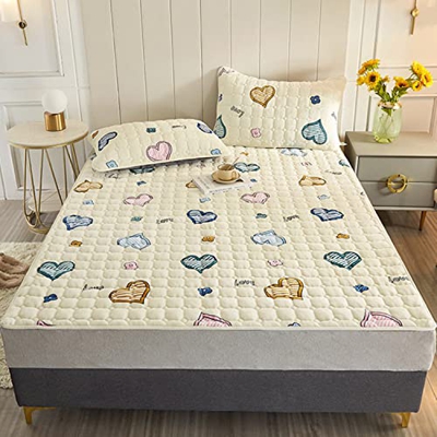 Colchón de futón plegable enrollable con 2 fundas de almohada, más colchón de suelo japonés de terciopelo grueso, tapete de tatami de calentamiento in