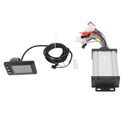 Panel de visualización Controlador sin escobillas, Kit de Controlador sin escobillas para Bicicleta eléctrica Pantalla LCD con retroiluminación Ajusta