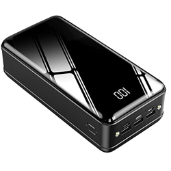 WANWEN Banco de energía portátil para teléfono móvil Banco de energía de 50000 mah/Banco de energía de Cargador portátil USB c Compatible con el 99% d en oferta