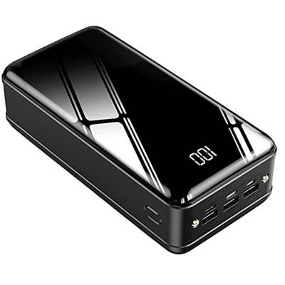 WANWEN Banco de energía portátil para teléfono móvil Banco de energía de 50000 mah/Banco de energía de Cargador portátil USB c Compatible con el 99% d
