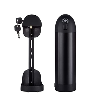 WILLQ Batería Bicicleta eléctrica 36V 10Ah Marco de Botellas de Bebida batería Iones de Litio Paquete de batería de Bicicleta eléctrica para Motor de 